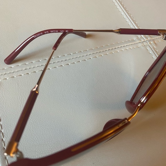 Calvin Klein CK3201S 615 Red Brown Gradient Lens Womens Sunglasses - Picture 5 of 5